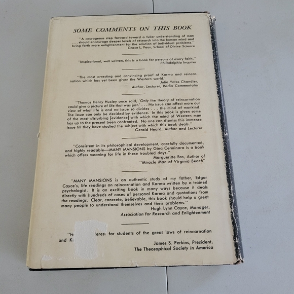 MANY MANSIONS By Gina Cerminara HCDJ 1956 - Picture 3 of 8